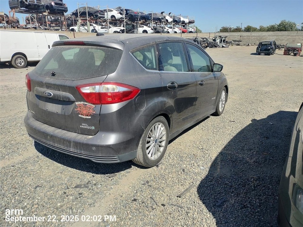 RIGHT GRY ROCKER PANEL MOULDING OEM 2015 FORD C-MAX