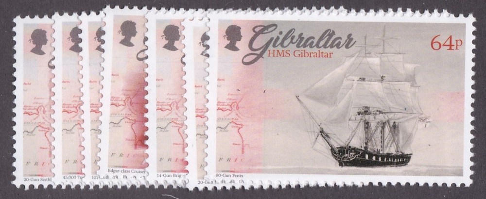Gibraltar      1604 - 1610        MNH OG