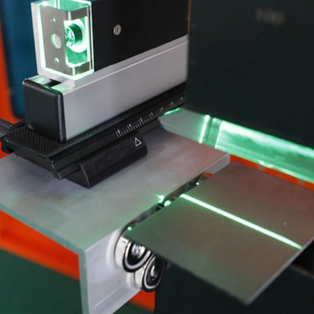 Sheet Metal Bending Alignment Tool, Precision Guide for Press Brake Calibration-
