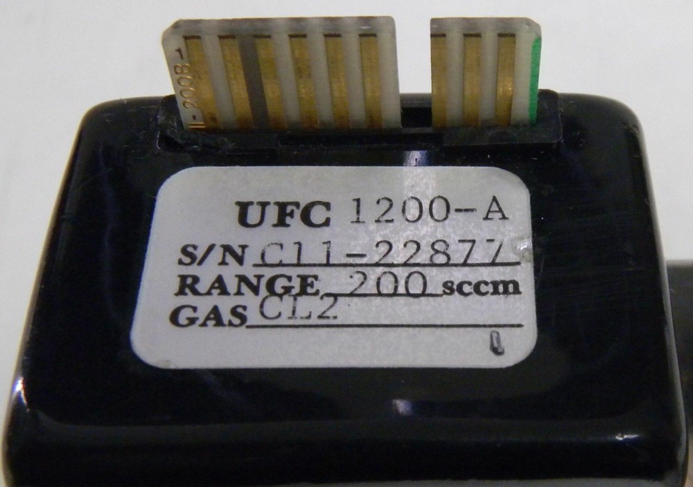 Unit UFC-1200A Mass Flow Controller, Gas- CL2, Range- 200 SCCM, Used