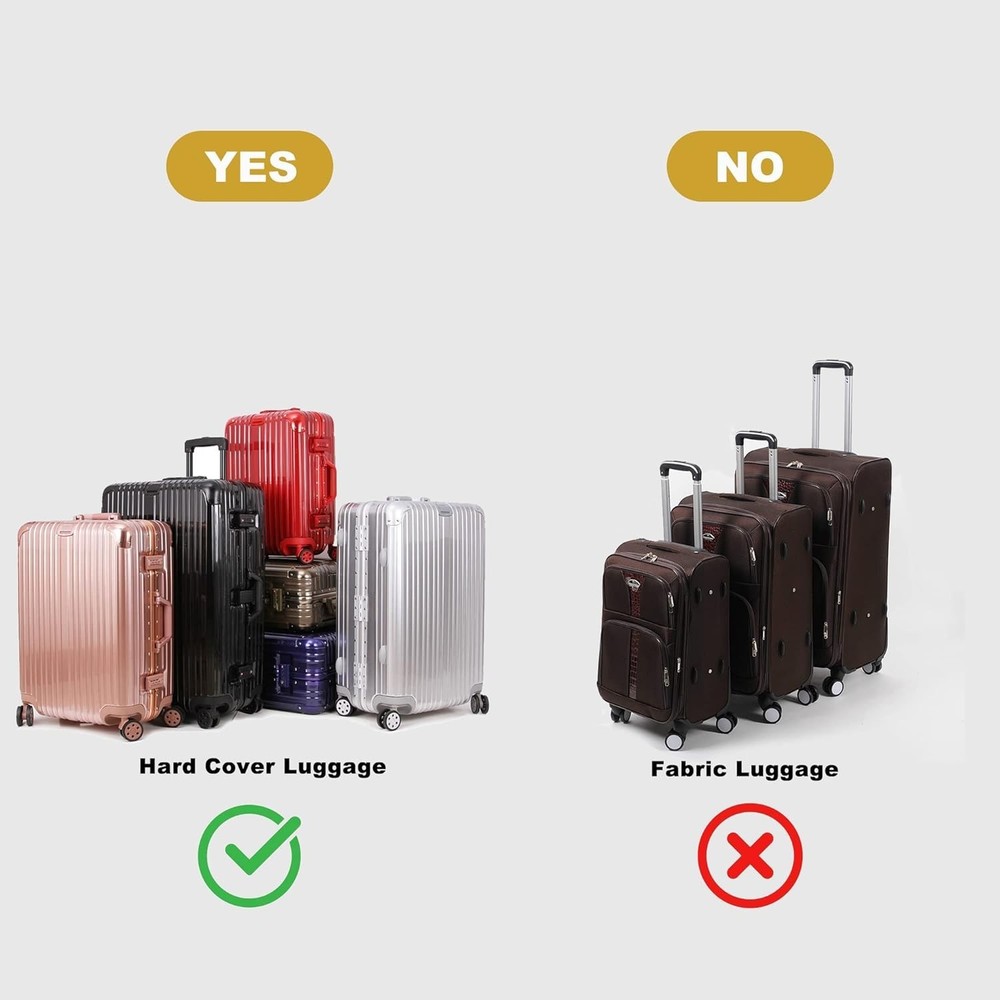 Silent Swivel Wheels for Multi-Surface Suitcases