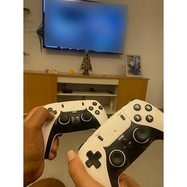 Retro 4K Gaming Stick, Plug & Play Console with Wireless Controllers