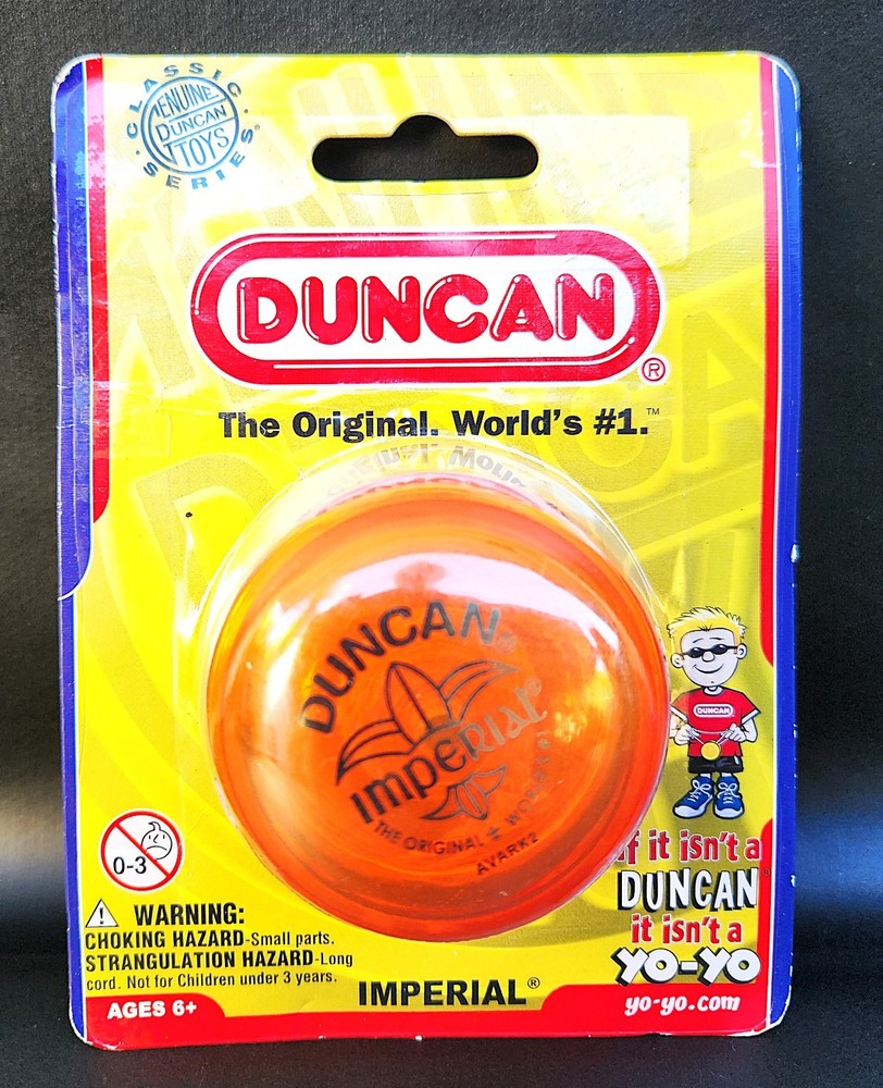 Duncan Imperial Orange Acrylic Translucent Yo-Yo (NISP)