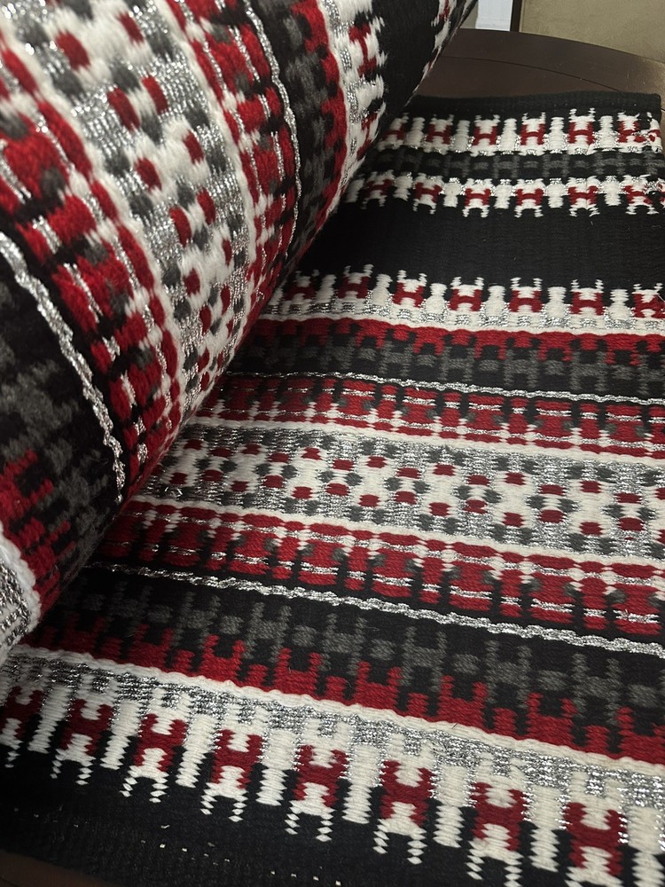 Oversized Woven Wool Western Show Pad