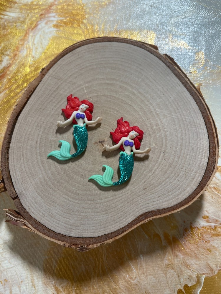 Little Mermaid Stud Earrings