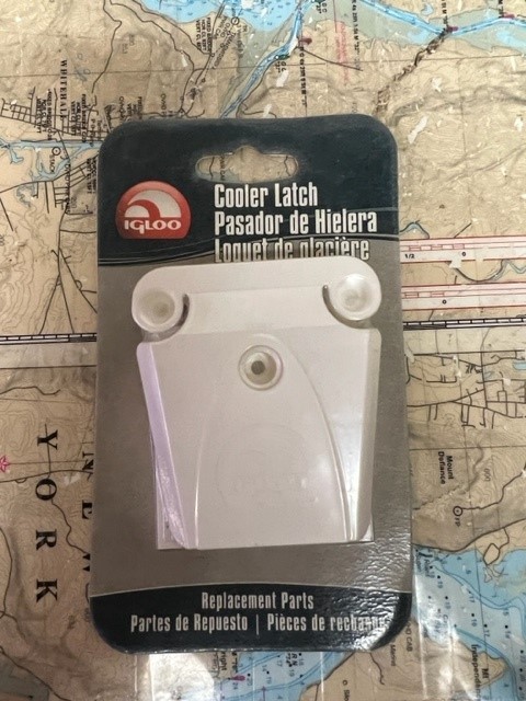 Igloo #24013 White Cooler Latch.