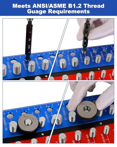 Detachable Magnetic Nut and Bolt Thread Checker, 30 Bolt Pro 30 Thread Checker