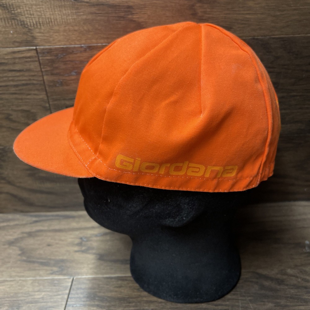 Giordana Cap Solid Orange Preowned