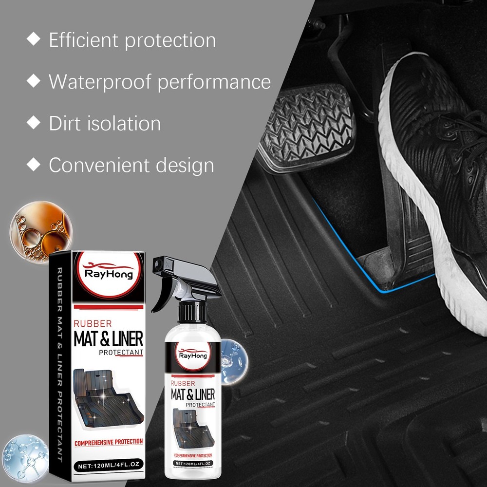 Auto interior ceiling foot pad degreasing multi-function foam cleaner