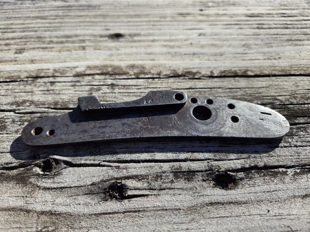 1854 Lorenz Rifled Musket Lockplate Dated 1859.