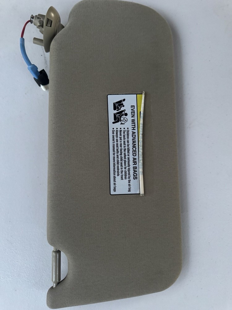 Driver Left Sun Visor Fits 15-20 TLX (Beige)