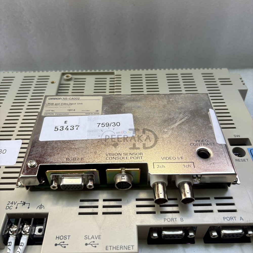 NS-CA002 OMRON, RGB/Video Input Unit , Expadite ship Tested.