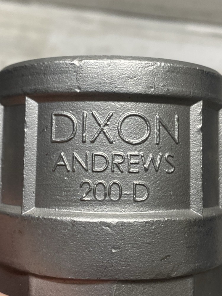 Dixon Andrews 200-D Female Coupler 2" New