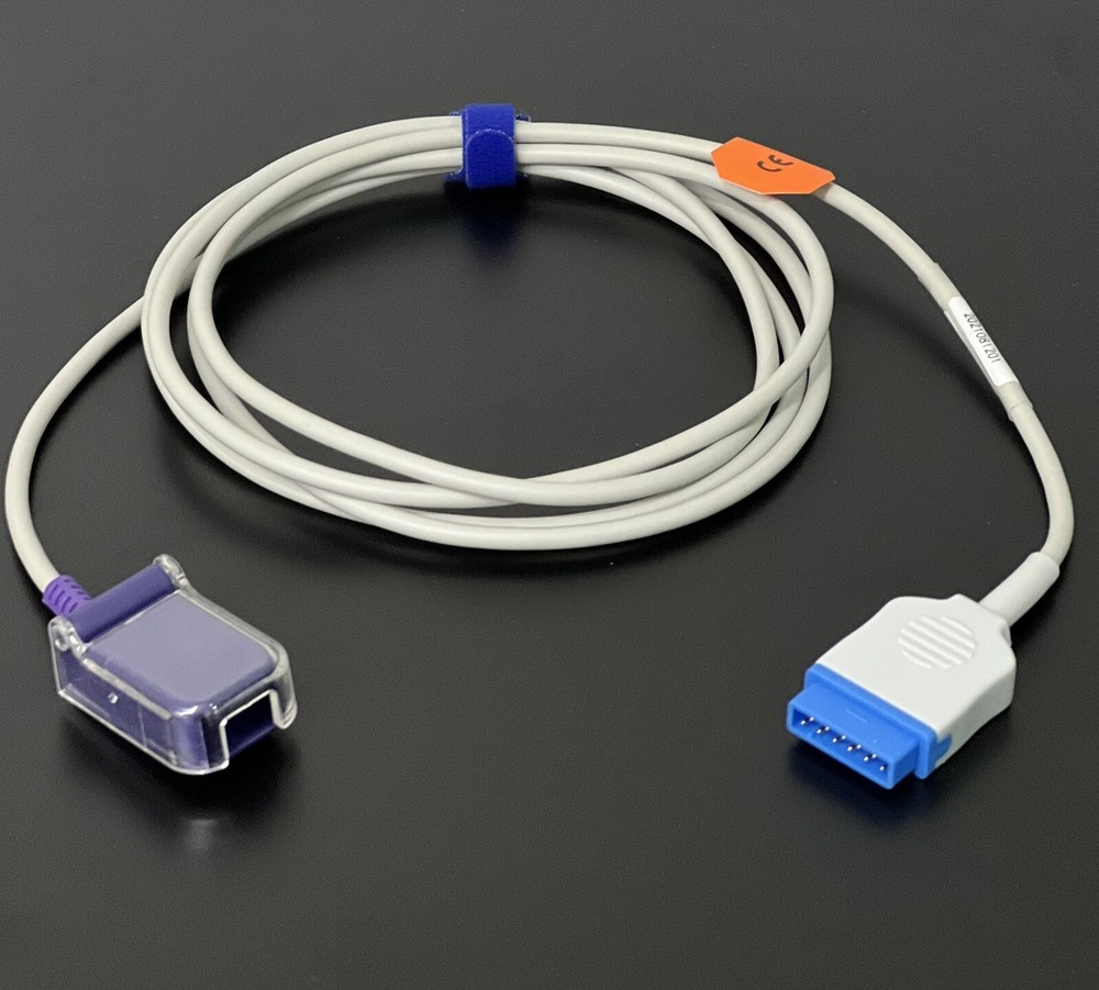 GE Dash 5000 Nellcor Oximax Compatible Adapter Cable - Same Day Shipping