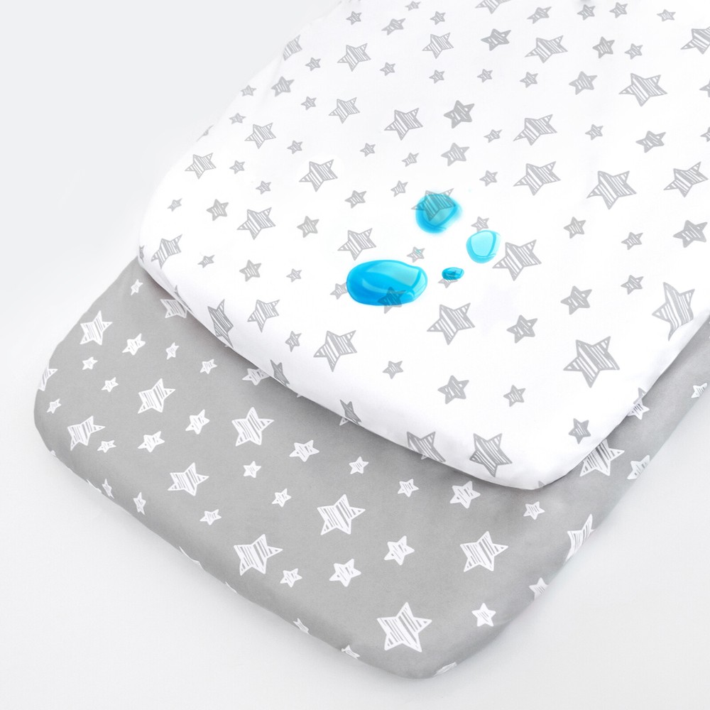 Waterproof Bedside Sleeper Bassinet Sheets Fit Most Bedside Sleeper Bassinet