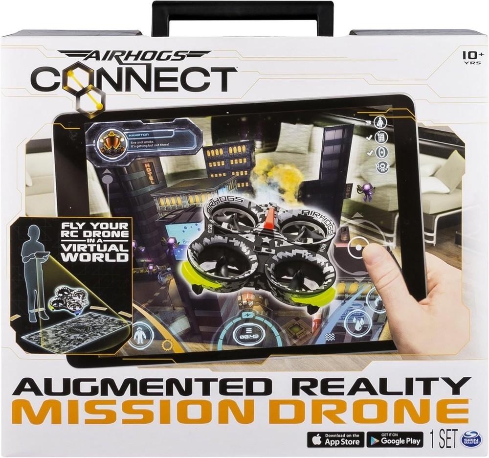 AIR HOGS CONNECT AUGMENTED REALITY MISSION DRONE *DISTRESSED PKG