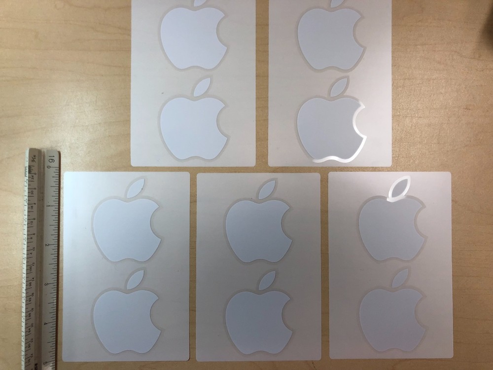 20X Genuine Authentic Apple Stickers for iPhone Mac iPad