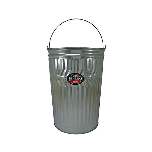 Behrens 1211UGL Galvanized Sheet Insert Pail, 20 Gallons - Quantity 1