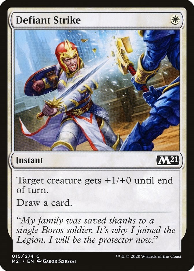 Defiant Strike Core Set 2021 15 MTG LP