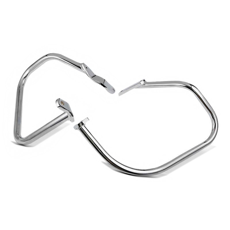 Saddlebag Guards for Harley Davidson Softail 00-17 chrome