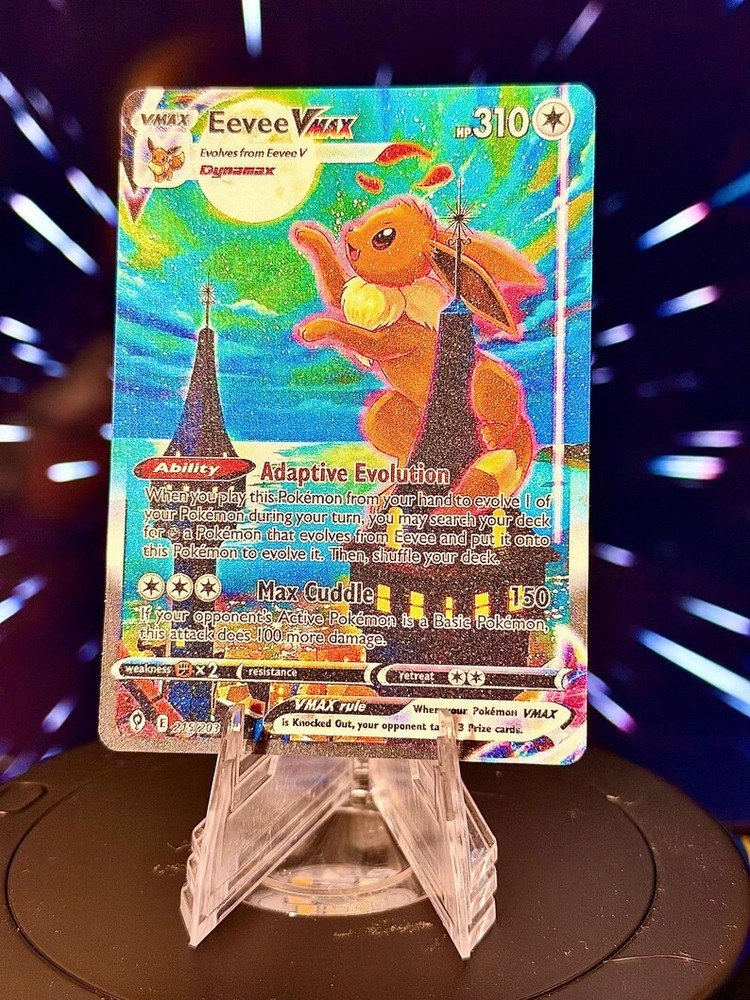 Moon Eeveelution | VMAX | Fan Art Trading Card
