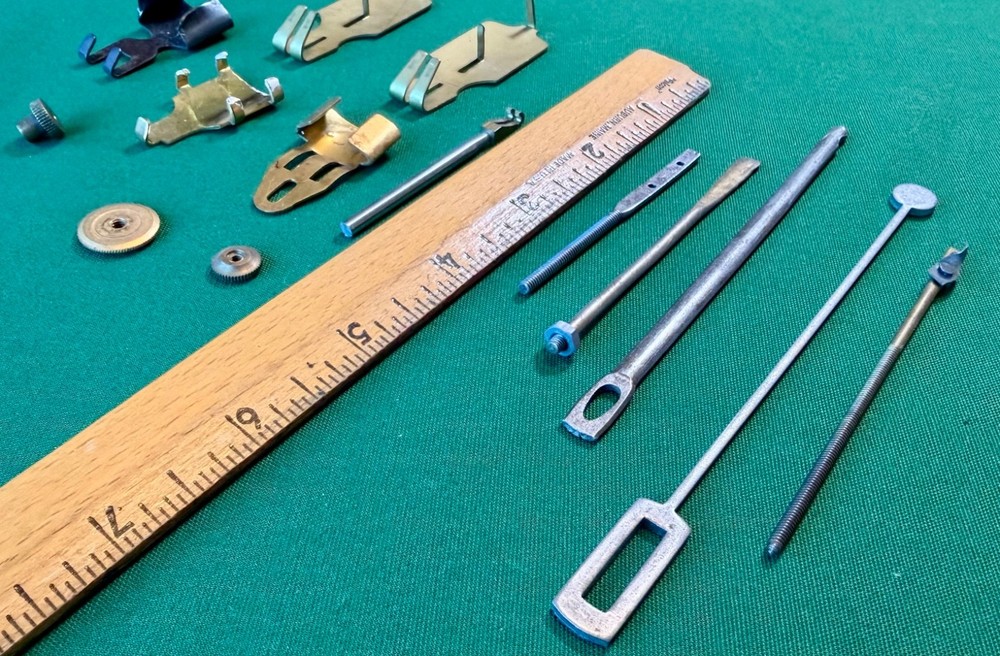 Clock Pendulum Hooks, Rods And Nuts