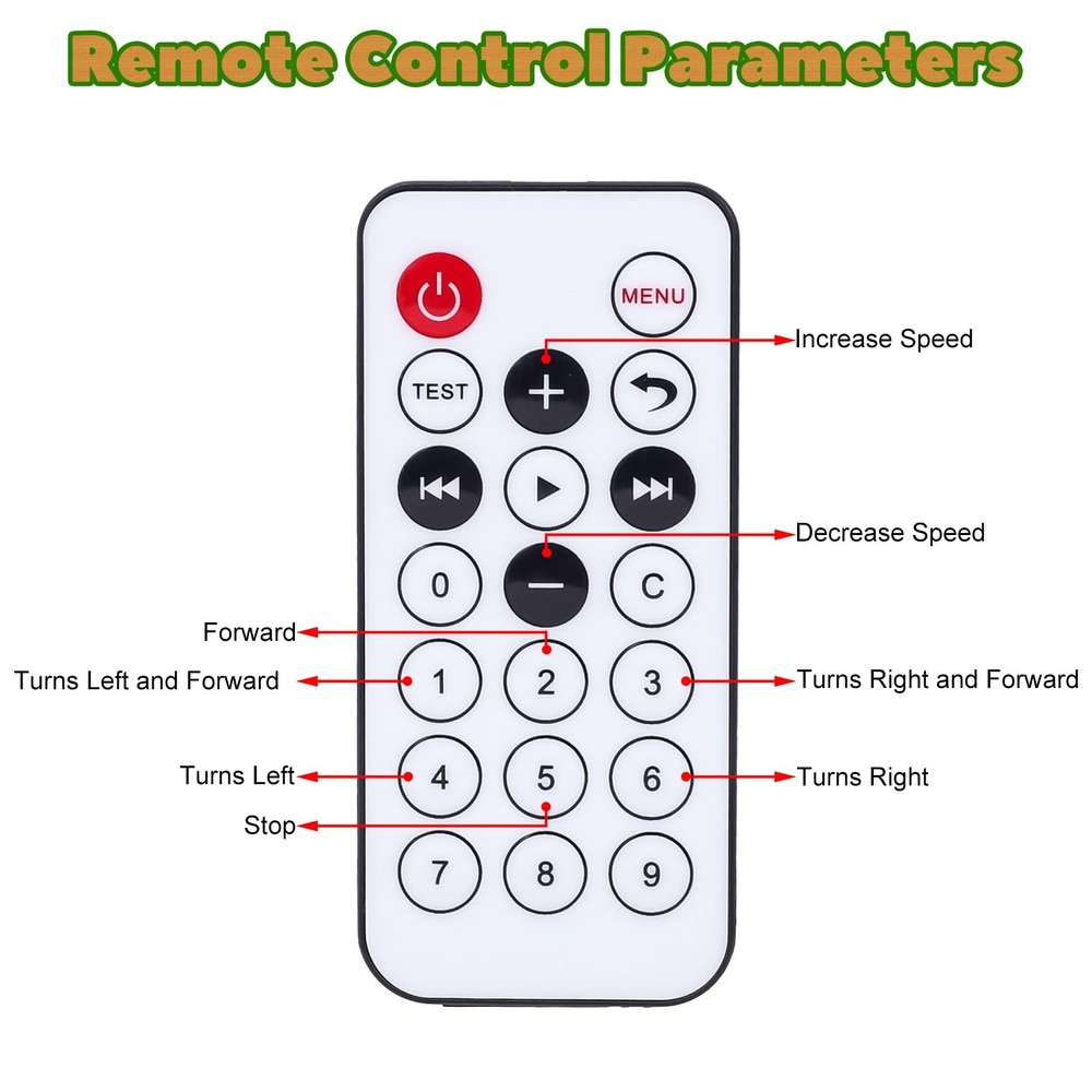 DIY Remote Control Car Kit Smart Robot Car Soldering Practice Electronics Kit