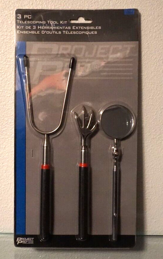 Performance Tool 1969 3pc Telescoping Tool Kit - Essential Tools for Precision M