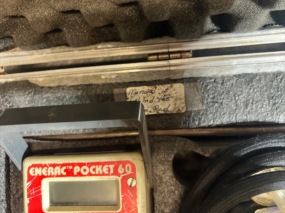 EES ENERAC POCKET CARBON MONOXIDE ANALYZER MODEL 60 W / BOX. Our #2