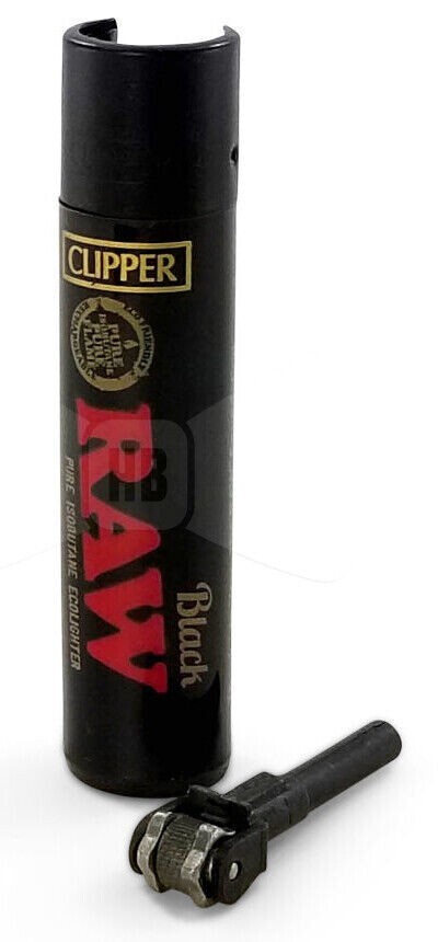 Authentic RAW Organic 1 1/4 Size Pre-Rolled Cones 200 Pack & Clipper & Tree case