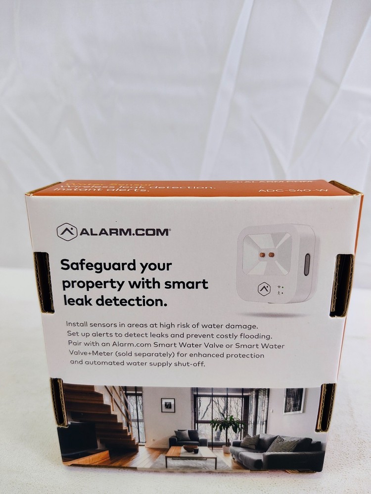 Alarm.com ADC-S40-W Water Sensor NEW/SEALED