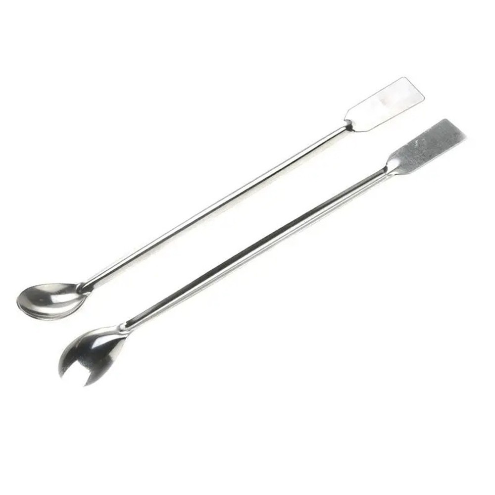 Lab Sampling Spoon Stainless Steel Effective Durable Material 200mm Stainless