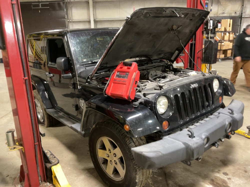 Used Windshield Frame fits: 2012 Jeep Wrangler Grade A
