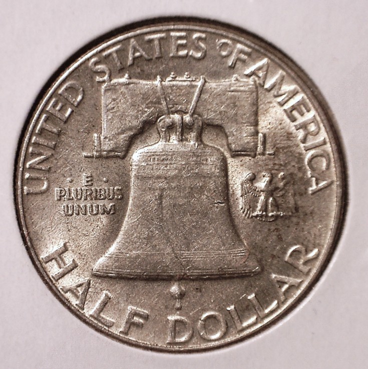 1952 Franklin Half Dollar, BU #3153