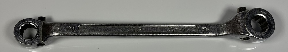 Top Ratchet Double Box-End Offset Wrench SAE 1/2”x9/16”