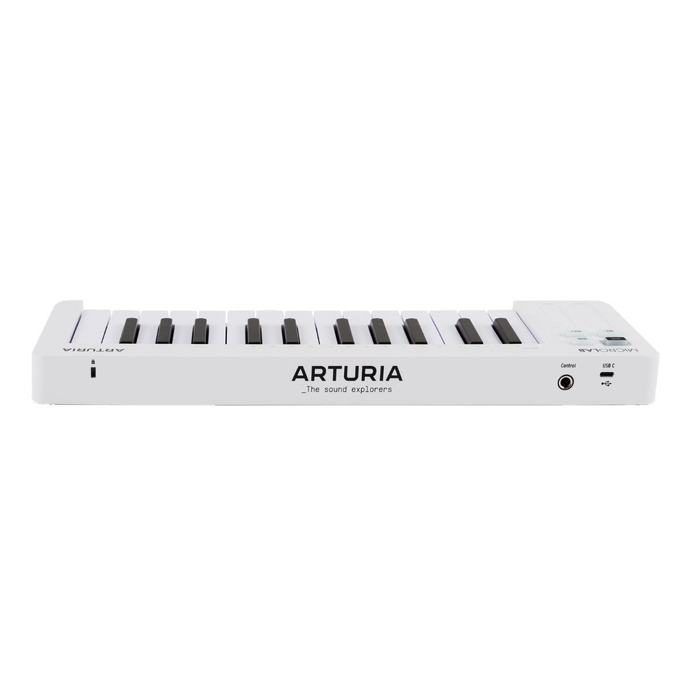 Arturia MicroLab mk3 White Ultra-Compact Studio MIDI Controller