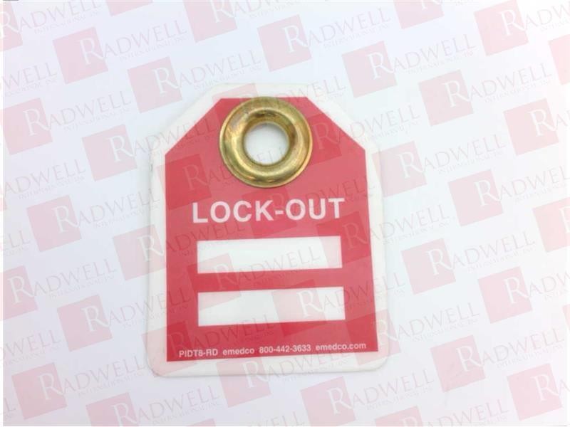 EMEDCO PIDT8-RD / PIDT8RD (NEW NO BOX)