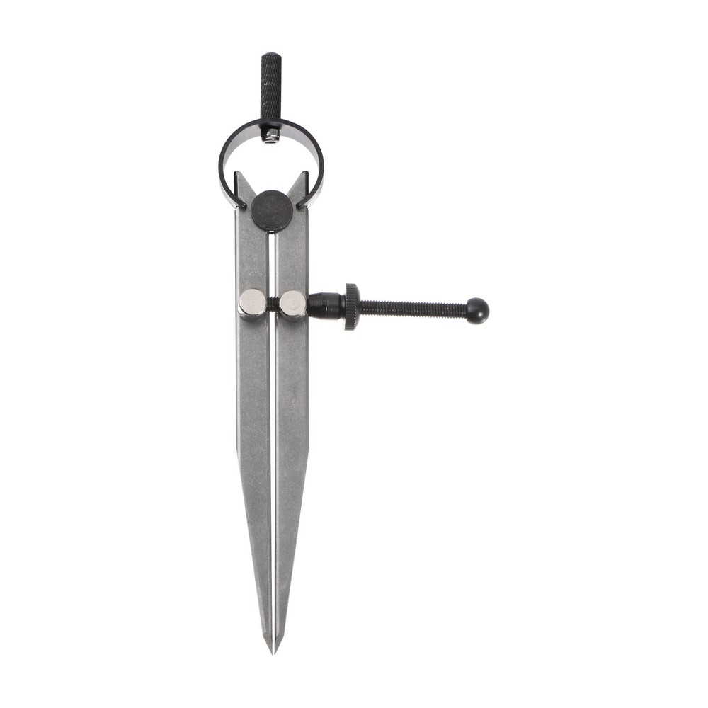 Spring Joint Caliper 5" 125mm Spring Divider Caliper with Solid Nut, Flat Leg