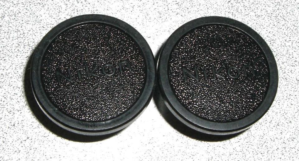 2 Nikon microscope covers 22mm excellent condition