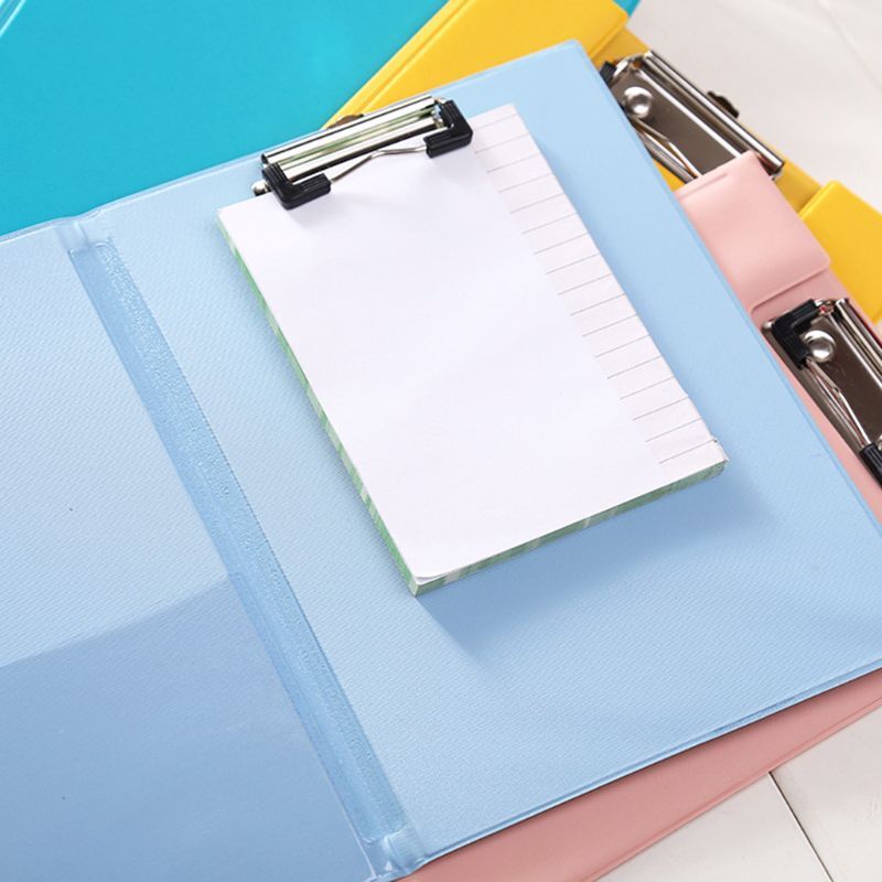 Waterproof Clipboard Writing Pad File Folder Document Holder School Supply