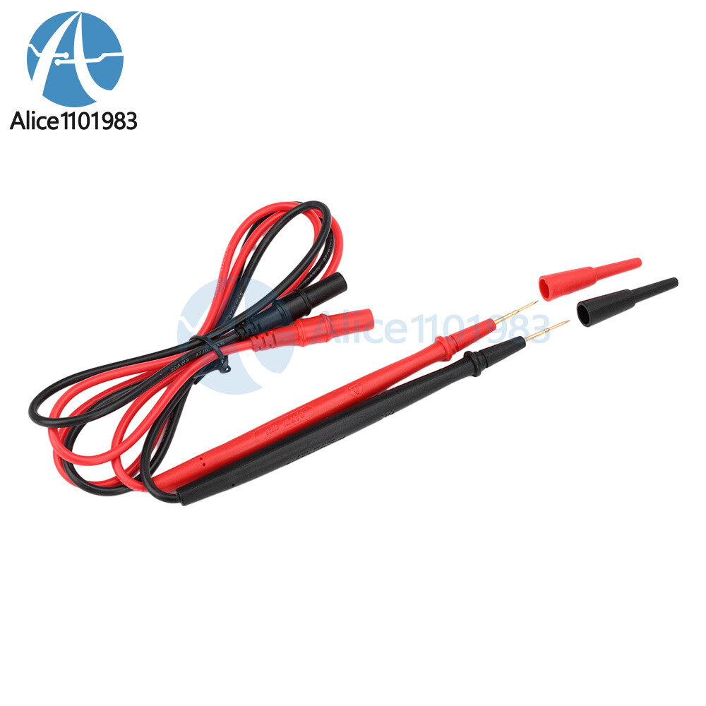Multimeter Tester Cable Multi Meter Test Lead Probe Wire Pen Cable Needle Tip