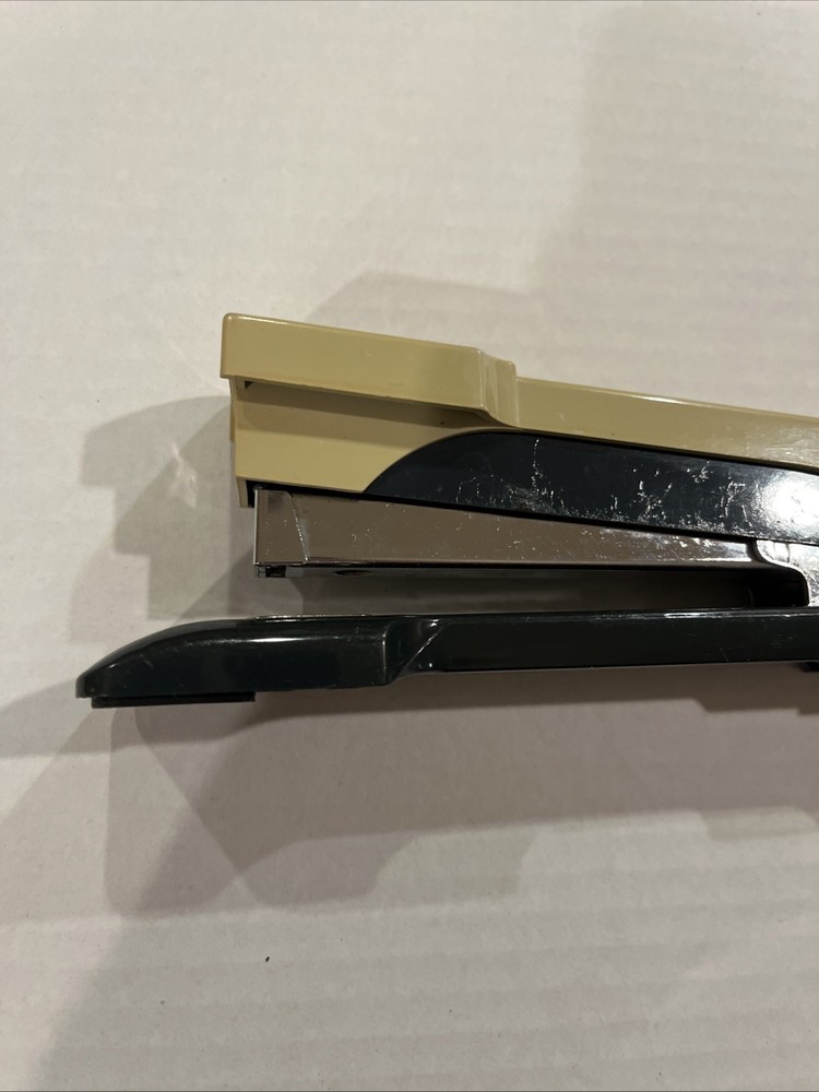 Vintage Rexel Taurus Stapler Tan & Brown Made In England