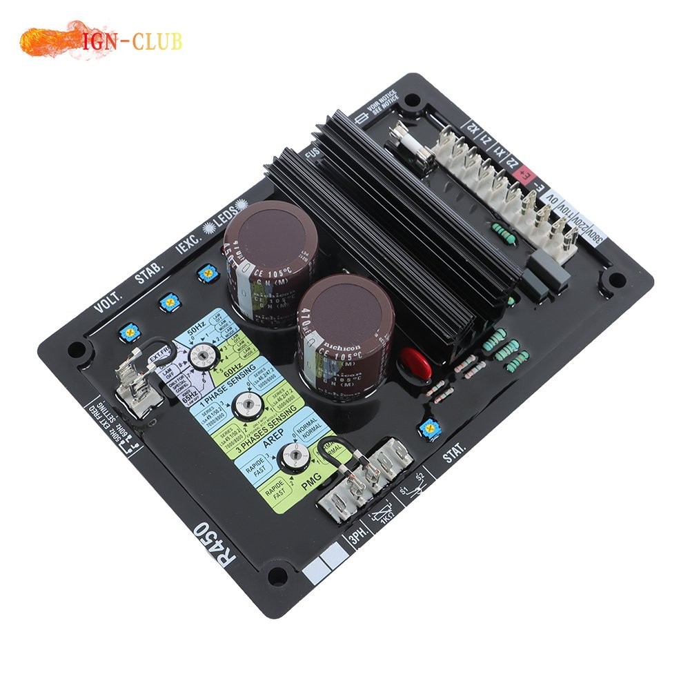 Generator AVR R450 Automatic Voltage Regulator For Generator Genset