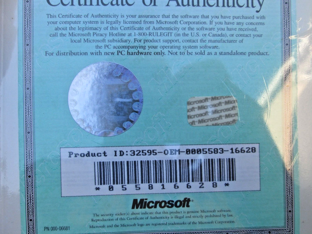 Sealed Unopened Introducing Microsoft Windows 95 Computer Manual w/Certificate