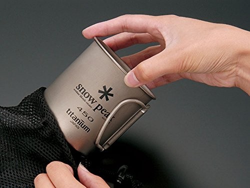 Snow Peak Titanium Single 600 Wall Cup - 600 ml