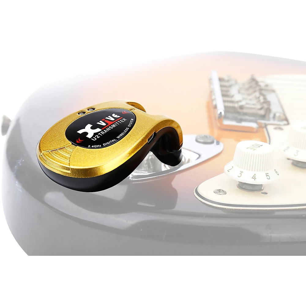 XVive U2 Guitar Wireless System Gold