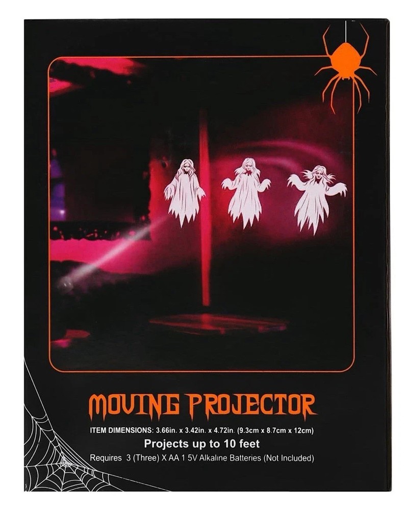 Halloween Moving Ghost Projector Haunted House Projects 10’