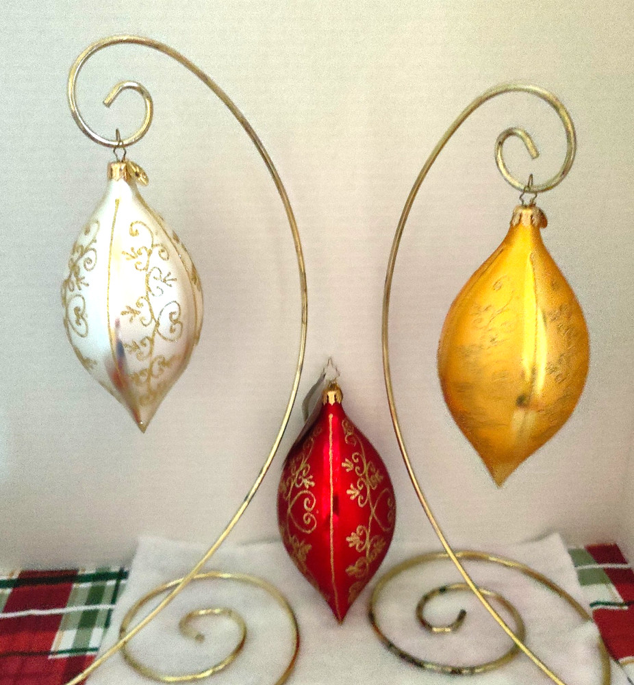 Christopher Radko Reflecta Trifecta Set of 3