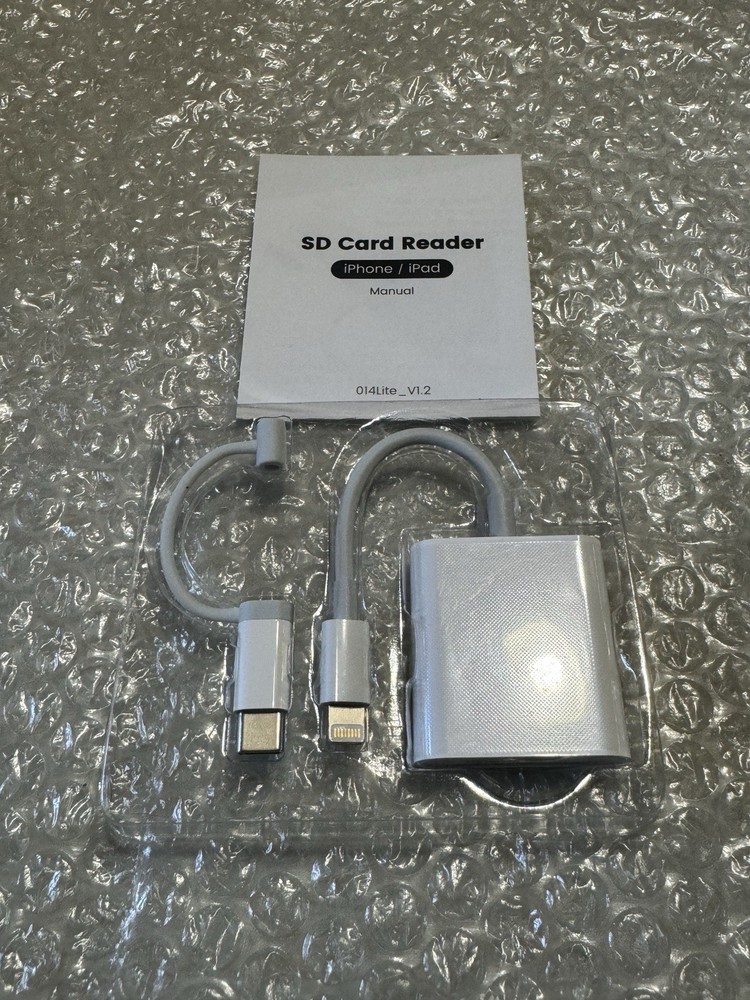 SD Card Reader for iPhone iPad -CHA