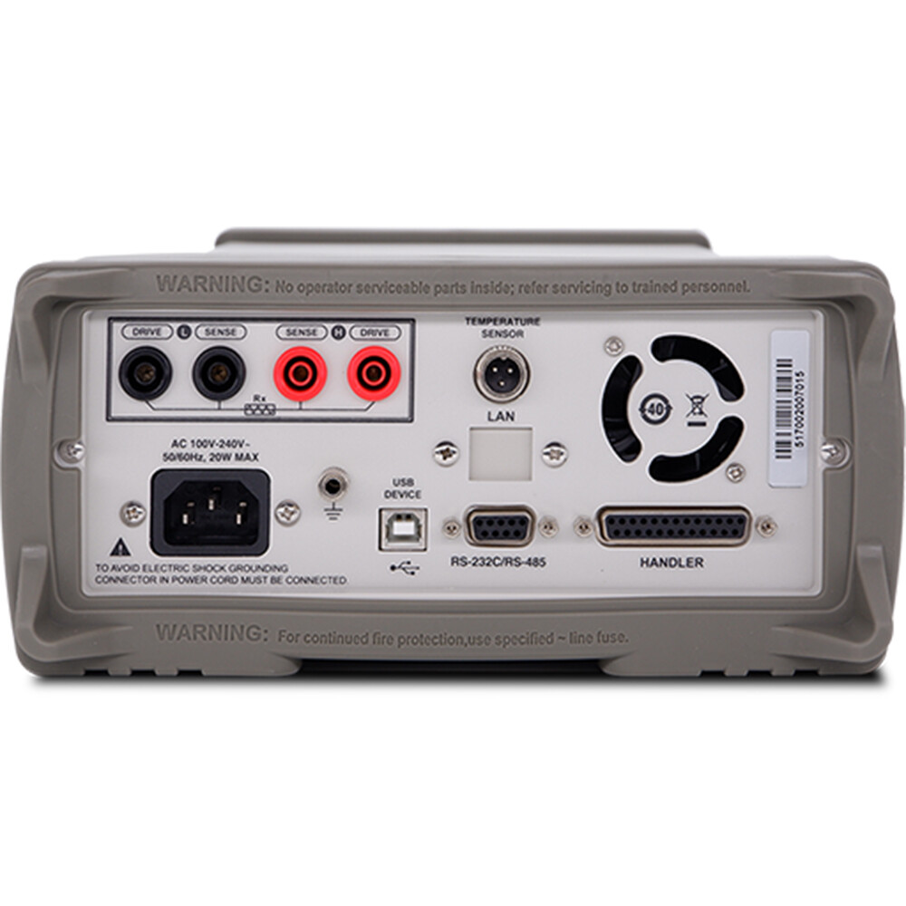 DC Resistance Tester Micro Ohm Meter Measurement Range 1μΩ~20MΩ Speed 7ms